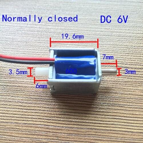 Free shipping 6Vdc Solenoid valve 2Way Normally closed air release valve OD3.5mm connect 0-350mmhg