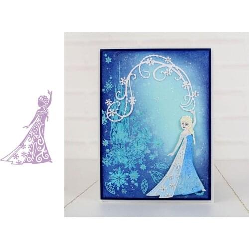 No stamps) elegant princess metal cutting dies cut die for DIY Scrapbooking paper cards making craft knife mould new 2019