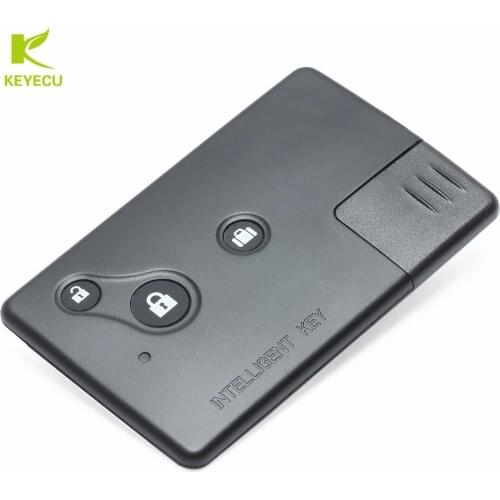 KEYECU Smart Remote Key Case 3 Buttons Fob for Nissan Teana (Old Model) with Small key
