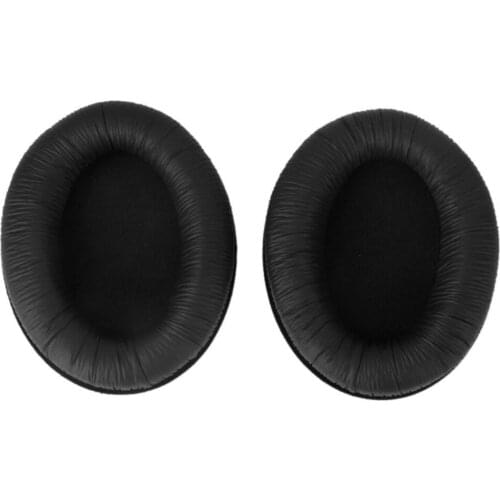 Black Replacement Ear Cushion Pads Mat for Sennheiser HD201 Earphone Headphones Headset