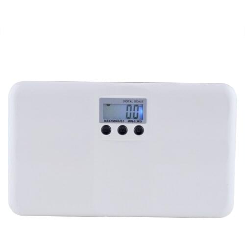 LCD Digital Electronic On/Tare Function Low Battery/Lock Alarm Baby Pet Body Weighting Scale LCD Display With Backlight
