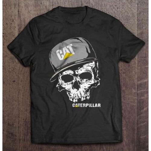 Cat Skull - Caterpillar - T-shirts
