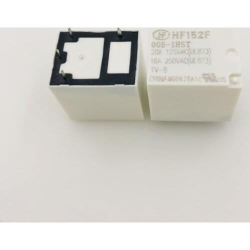 HF152F-005-1HST 5VDC 4pin 16A 250VAC relays new orginal