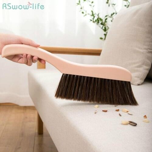 Bed-Sweeping Long Handle Soft-Wool Sofa Bed Sheet Dust-Removing Bedroom Household Cleaning Brush Artifacts Cleaning Supplies PP