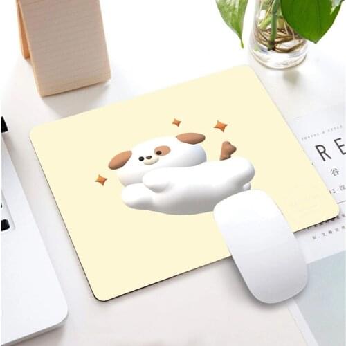 Cute Animal Mouse Pad Gaming Accessories Notebook Genshin Impact Kawaii Placemat Keyboard Pad Desktop Non-slip MousePad for LOL