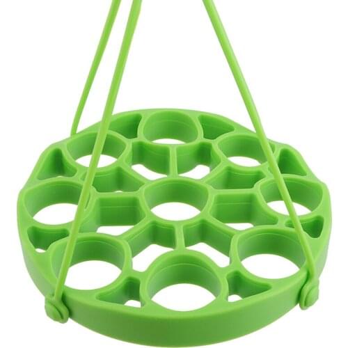 Multifunctional Silicone Kitchen Egg Steamer Rack Insulation Pad Egg Steaming Tray For Kitchen Cooking Tool