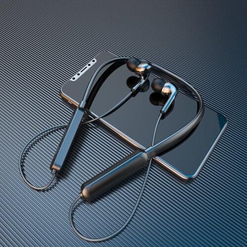 New wireless hanging neck bluetooth headset neck hanging 5.1 sports running stereo long standby wireless bluetooth headset