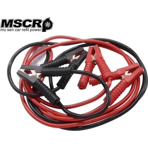 New arrived Emergency Battery Cables Car Auto Booster Cable Jumper Wire 2.4 Meters Length Booster 12V 500A