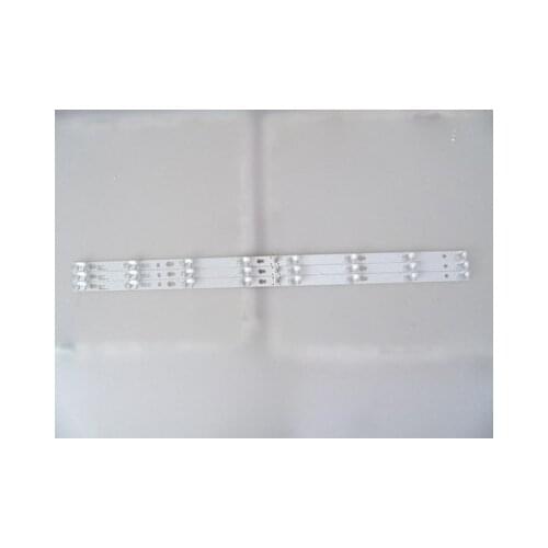 New Kit 3 PCS 8LED(6V) LED backlight strip for L40F3301B L40P-F 4C-LB4008-HR01J 40D2900 40HR330M08A6 V8 L40E5800A L40F3301B
