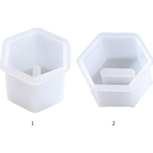 Ring Base Mold Jewelry Organizer Epoxy Resin Mold Storage Box Casting Silicone Mould DIY Crafts Home Decor Making Tools