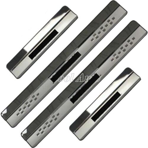 Fit For Nissan X-Trail T32 2014-2019 High quality Stainless Car Door Sills Scuff Plates Protector 4pcs