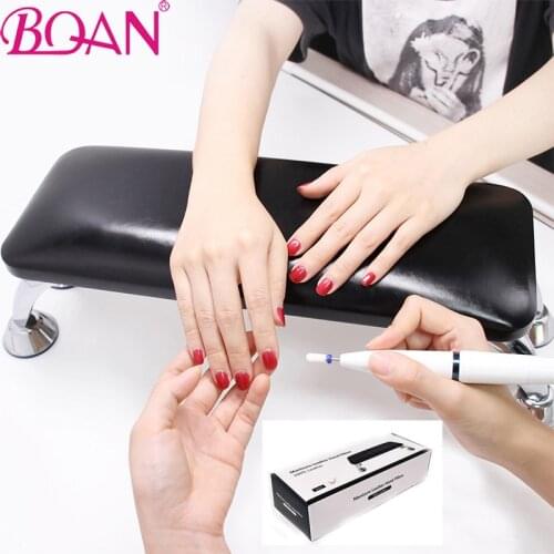 BQAN Genuine Leather Manicure Hand Rests And Footrest Pillow Manicure Table Hand Cushion Pillow Holder Arm Rests Nail Art Stand
