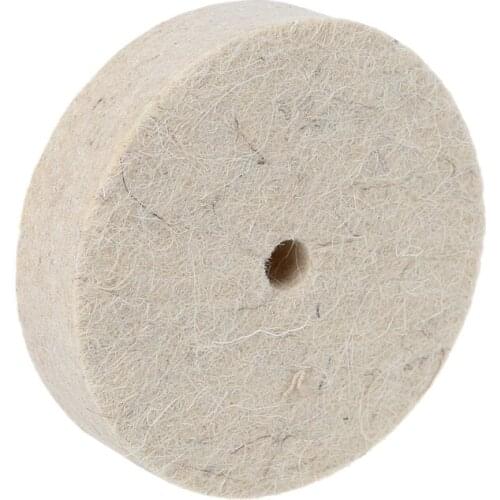 76x20mm Wool Felt Polishing Buffing Grinding Wheel Polisher Disc Pad Rotary Tool