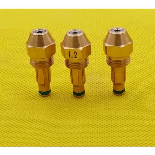Burner accessories fuel nozzle waste oil burner injection air atomizing spray head diesel heavy oil fuel siphon cone nozzle