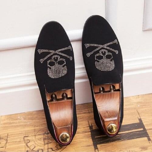 Luxury Mens Designer Streets Trendsetter Gentleman Flats Shoes Fashion Casual Shoes Charm Wedding Dress Prom Footwear