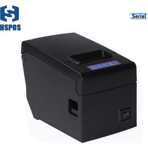RS232 thermal receipt printer 58mm pos machine with win10,linux driver support big paper roll diameter for saving time HS-E58S