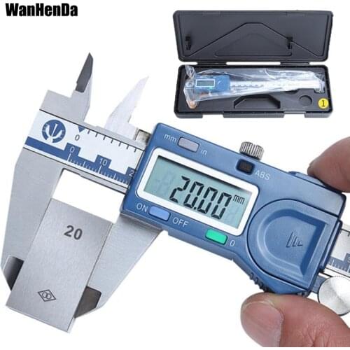 ABS Electronic digital display vernier caliper industrial grade high precision Stainless Steel Measuring tool 150mm/200mm/300mm