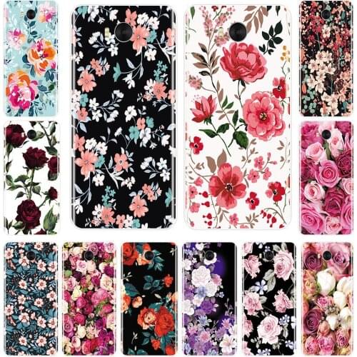 Silicone Case For Huawei Y5 Y6 Y7 Prime 2018 Y9 2019 Soft Colorful Flowers Back Cover Huawei Y3 Y5 Y6 Y7 2017 II Pro Phone Case