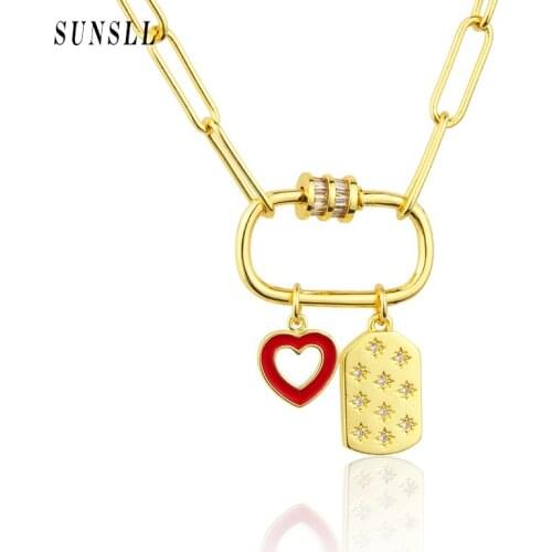 SUNSLL Punk Necklaces