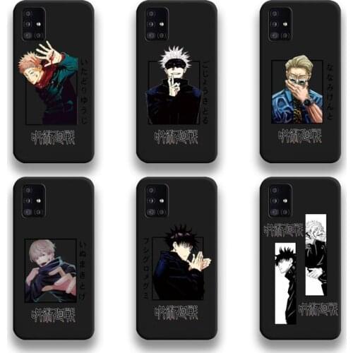 Jujutsu Kaisen Gojo Satoru Phone Cases For Samsung Galaxy A21S A01 A11 A31 A81 A10 A20E A30 A40 A50 A70 A80 A71 A51 5G