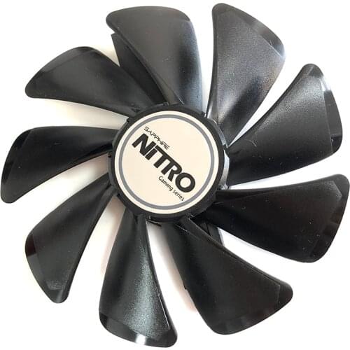 95MM None Cable CF1015H12D/FDC10U12S9-C Sapphire RX580 RX480 RX570 VGA Graphics Fan For NITRO RX 570/580/480 Video Card Cooling