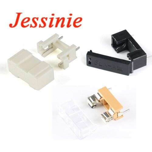 10PCS/LOT 5x20mm Fuse Holders 5X20 Insurance Tube Socket Fuse Holder For 5*20 Insurance
