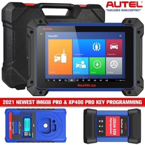 2021 Autel MaxiIM IM608PRO & IMKPA Key Programming All System OBD2 Auto Diagnostic Tool ECU Coding PK IM608 & IM508