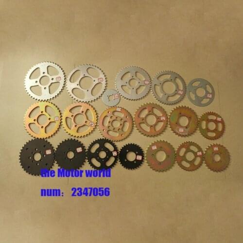 Aluminum Racing Motorcycle parts Chain 420/428/520/530 Rear Sprocket 32T/35T/40T/43T/45T/47T/48T/ tooth For Go-kart ATV Bike