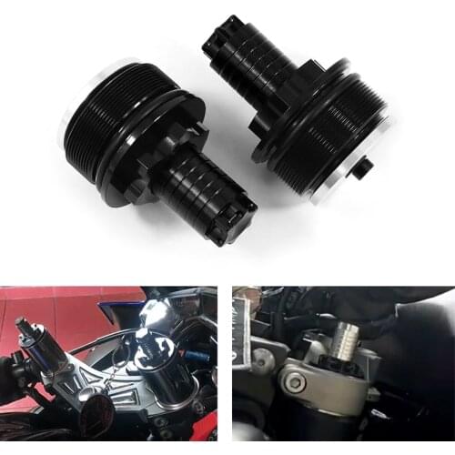 Motorcycle CNC Fit Fork Preload Adjusters Bolts Cap Fit For Yamaha XJ6N XJ 600 WR 125 MT-07 FZ-07 MT07 FZ07