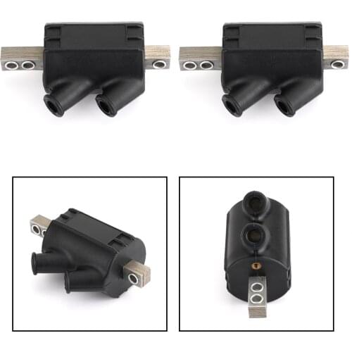 Artudatech 2PCS Ignition Coils 3 ohm Dual output For Honda cb 500 550 750 GL CB750L 1000 DC1-1 Motor Bike Accessories Parts