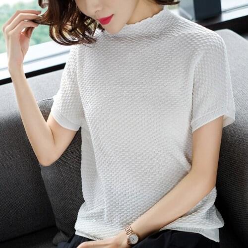 JANELUXURY Women's Short T-shirts