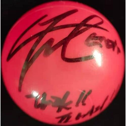 Signed EXO Park Chanyeol autographed concert ball K-POP 7CM 012021B