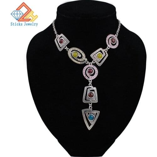 Charm Necklace Womens Fashion Accessories Brand Vintage Jewelry Chain Necklace Clavicle Alloy Wholesale Price XL00060