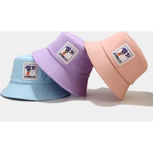 New Cute Womens Fisherman Hat Literary Retro Bucket Hat Outdoor Hiking Hat Summer Casual Sun Protection Hat Unisex Panama Cap