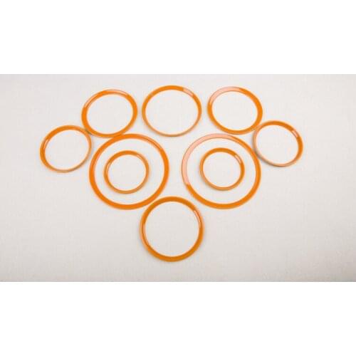 Brand New ABS Plastic UV Protected Interior Rings Mini Ray Style Pure Color For mini cooper R55-R59 Gen2 (10 Pcs/Set)
