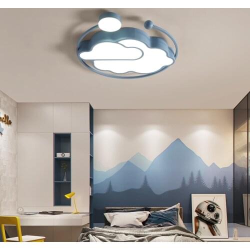 Led Ceiling Light Dimmable Cloud Surface Mounted Ceiling Lights For baby kids room Creative Bedroom Light Sleeping Room Lamp