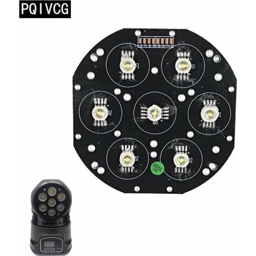 7X10W LED light Board for 7x10w mini moving head light rgbw 4in1
