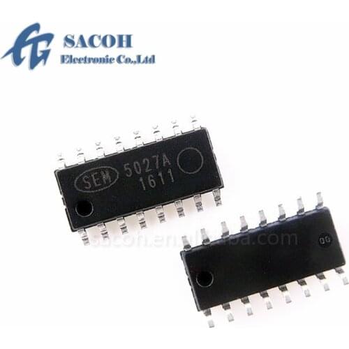 10PCS/lot New OriginaI SEM5027A SEM5027 or SEM5025 or SEM5026 or SEM5028 or SEM5029G SEM5029H SEM5029A SEM5030 SOP-16 LCD Driver