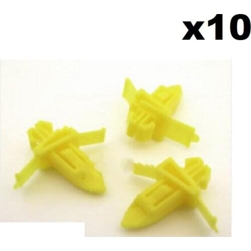 10x For Toyota Land Cruiser Prado Exterior Side Moulding Trim Clips- 75398-60021