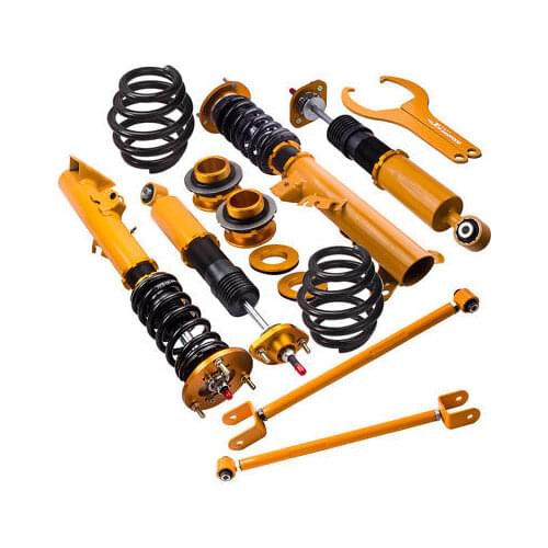 2pcs control arms 4pcs Coilover Suspension Shock Absorber Strut Kit for BMW M3 E36 3 Series 318i 318is 318ic Sedan Coupe 325i
