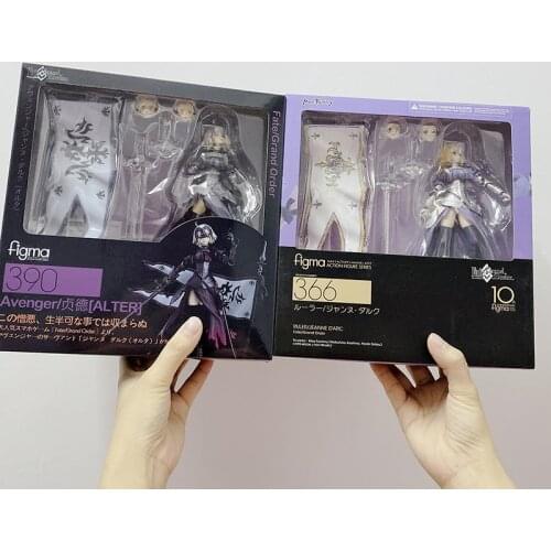 6inch 15cm Figma 366 Fate 390 Grand Avenger Jeanne D'Arc Alter Ruler Action Figure Collection Model Toy Gift