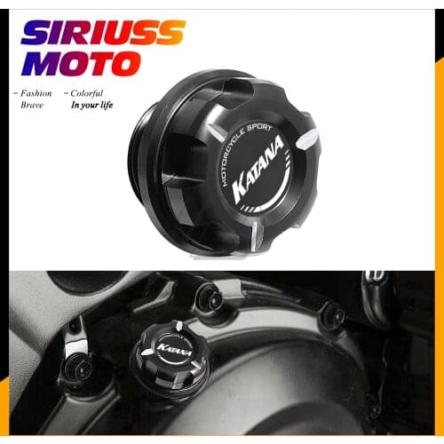 Motorcycle Accessories Engine Filler Oil Cap Case for Suzuki KATANA 2019-2021