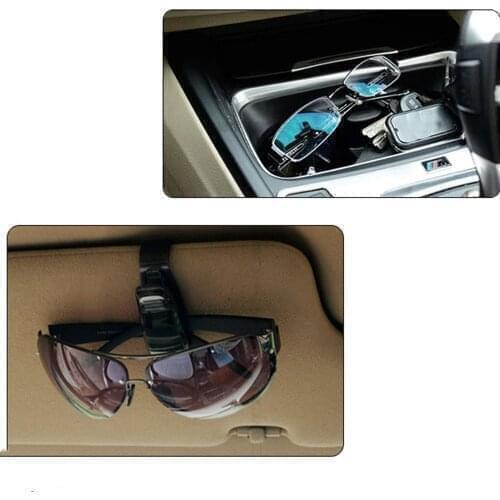 Car Auto Sun Visor Glasses Sunglasses Clip For Renault Koleos Clio Scenic Megane Duster Sandero Captur Twingo