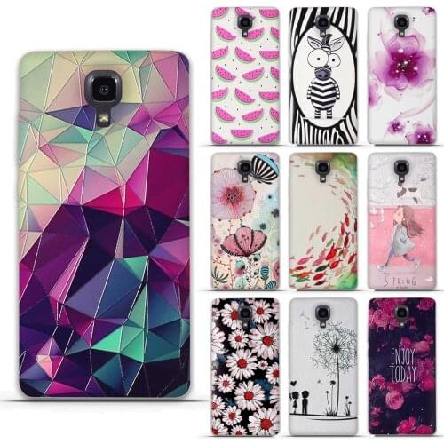 For Xiaomi Mi4 Case Silicone 3D Back Cover Bumper For Xiaomi Mi 4 Fashion Protection Phone Shell Soft TPU Cover For Xiaomi Mi4