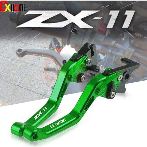 For Kawasaki ZX1100 ZX11 Hight-Quality Motorcycle Aluminum Adjustment Brake Clutch levers ZX1100 ZX11 1990-2001 Accessories