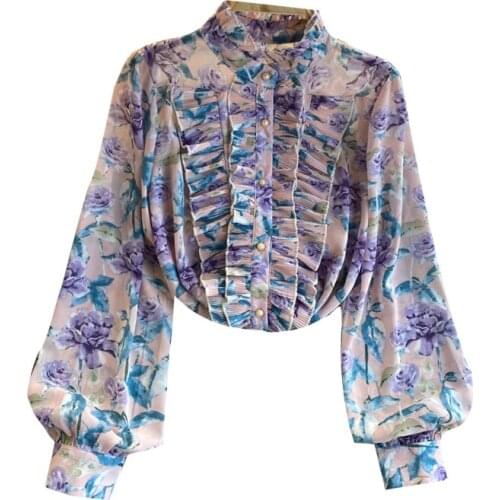 LUKAXSIKAX Womens Chiffon Blouses