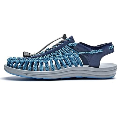 Beach Sandals Mens Hiking Ball 2021 New New Slippers Large Size Casual Sports Breathable Comfort Hollow Weaving Non-slip Shoes