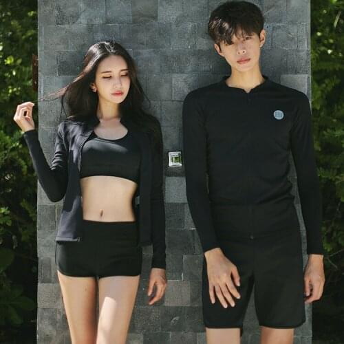 Couple Rash Guards Women Swimwear Windsurf Long Sleeve Surf Shirt Swimming Suit For Surfing Lovers Natural Suits Animal