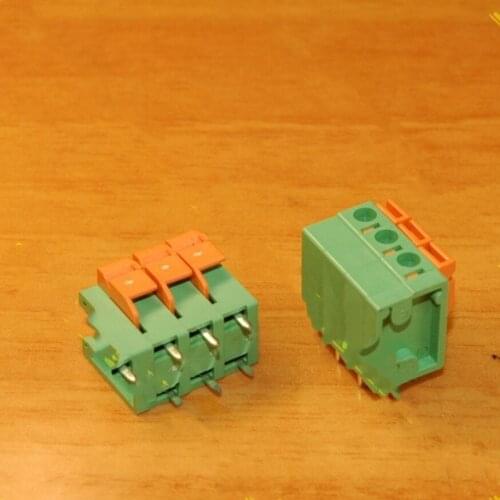 PCB screwless spring terminals KF142V-5.08-3P KF142V-5.08-2P KF142R-5.08-2P KF142R-5.08-3P KF141V-2.54-2P KF141R-2.54-3P