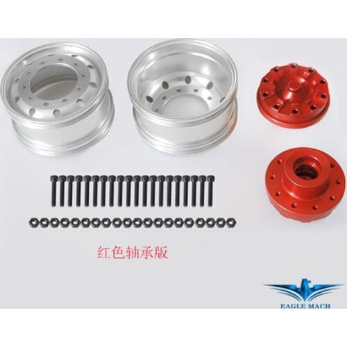 Model Semi Truck Wide Front Wheel